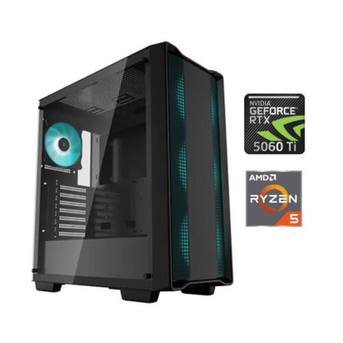 Equipo Gamer Ryzen 5 5500X3D, 16GB, 1TB NVMe, RTX 5060Ti 8GB