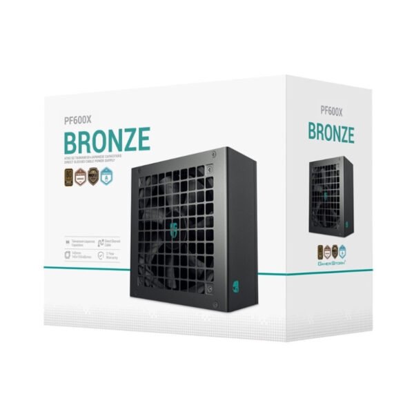 itecs-8003d61f196f8a44dcc2ce0e0ce942b8 Fuente Deepcool PF600X 80 Plus Bronze