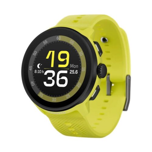 Reloj Smartwatch Suunto Run silicona amarillo