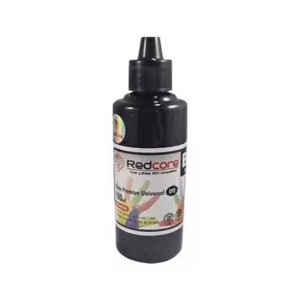 Botella de Tinta RedCore Universal Negra 100ml