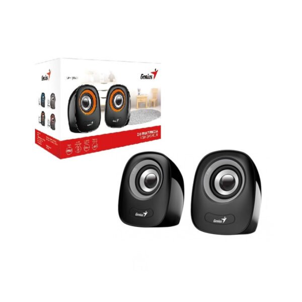 Parlante Genius SP-Q160 6W USB Gris