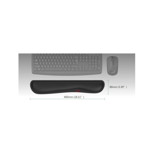 MousePad Genius G-WP 100 Ergonómico Negro