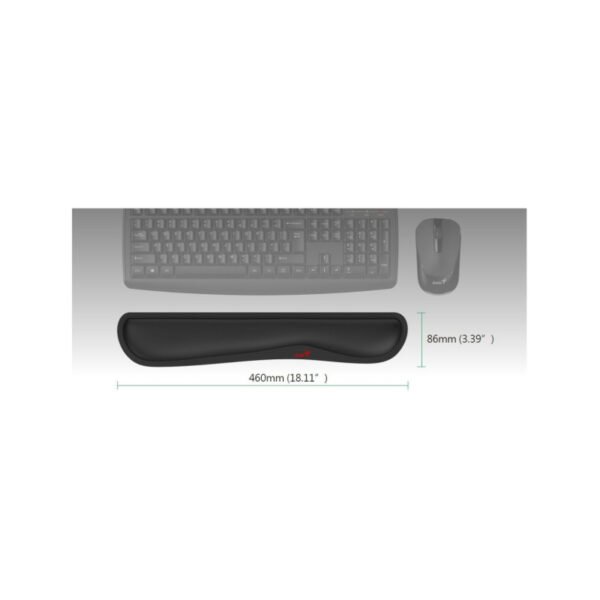 itecs-b7b10379646df678b8a3663bbb7b9e4c MousePad Genius G-WP 100 Ergonómico Negro
