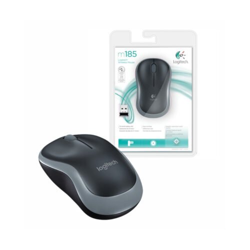 Mouse Logitech M185 Inalámbrico Negro