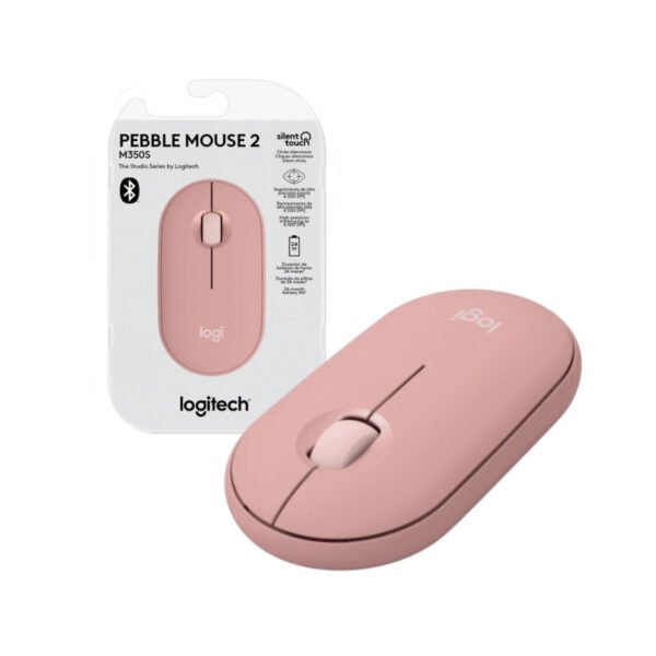 itecs-0b69b9241abfa20d50acd67dc387979b Mouse Logitech M350S Pebble 2 Bluetooth Rosa