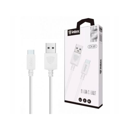 Cable Inkax USB-C 5a 1m blanco