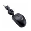 Mini Mouse Genius Retráctil USB Negro
