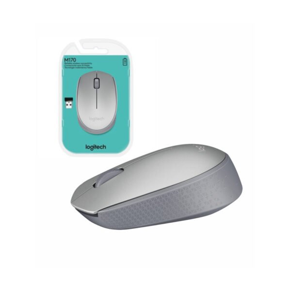 Mouse Logitech M170 Inalámbrico Silver